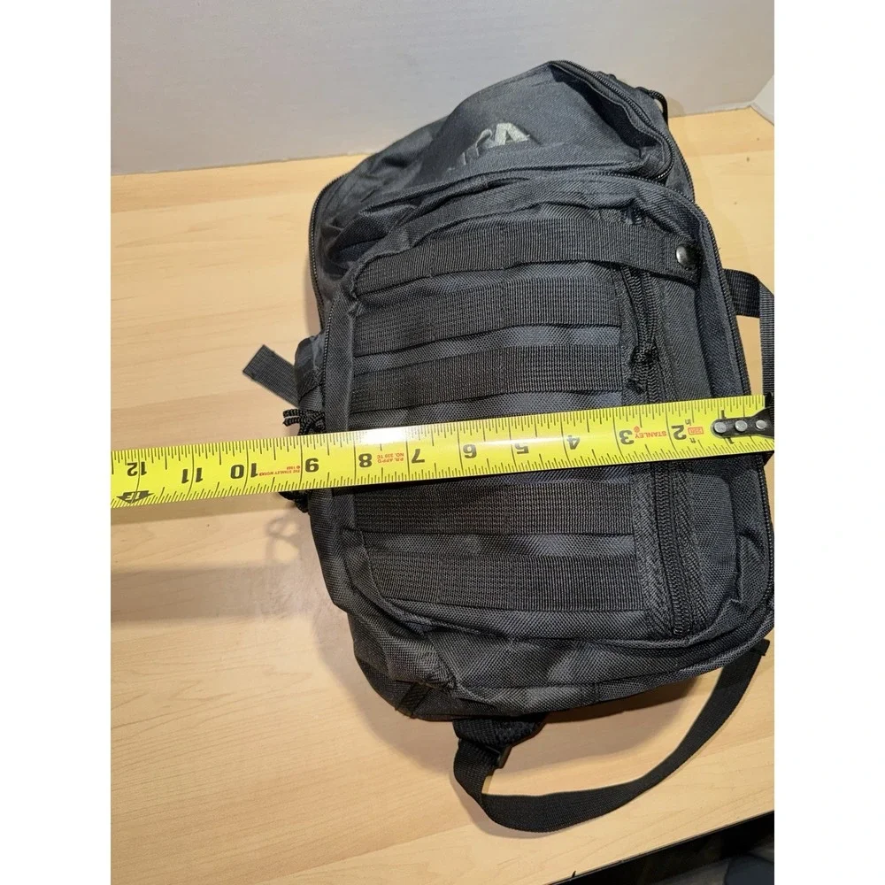 NRA Backpack Black Multi-Pocket Tactical Hunting Outdoor Gear Bag